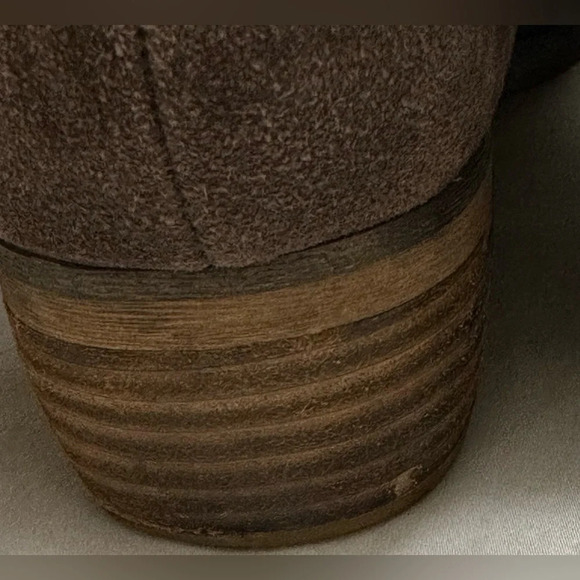 American Eagle Women’s Brown Leather Boots Size 10 - Picture 8 of 10